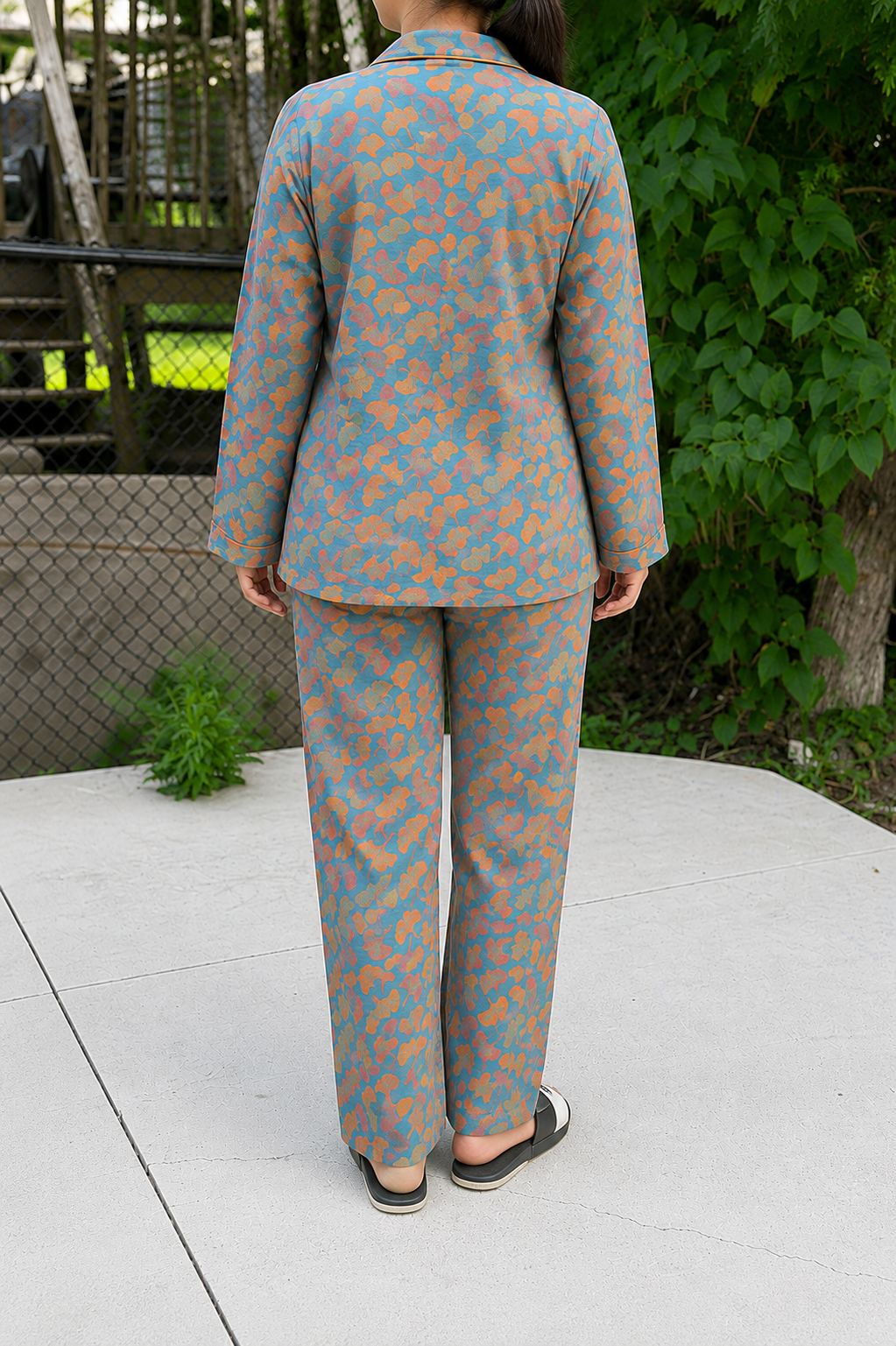 Sunset Mosaic Pajama Set