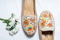 Sunrise Floral Embroidered Loafers