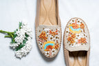 Sunrise Floral Embroidered Loafers