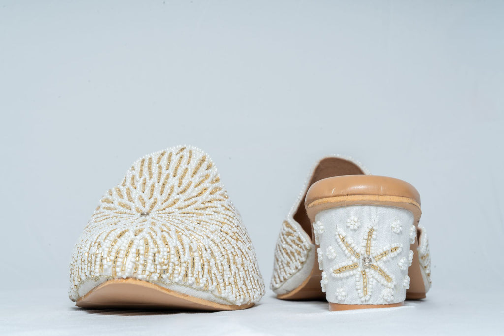 Pearl Bloom Mules