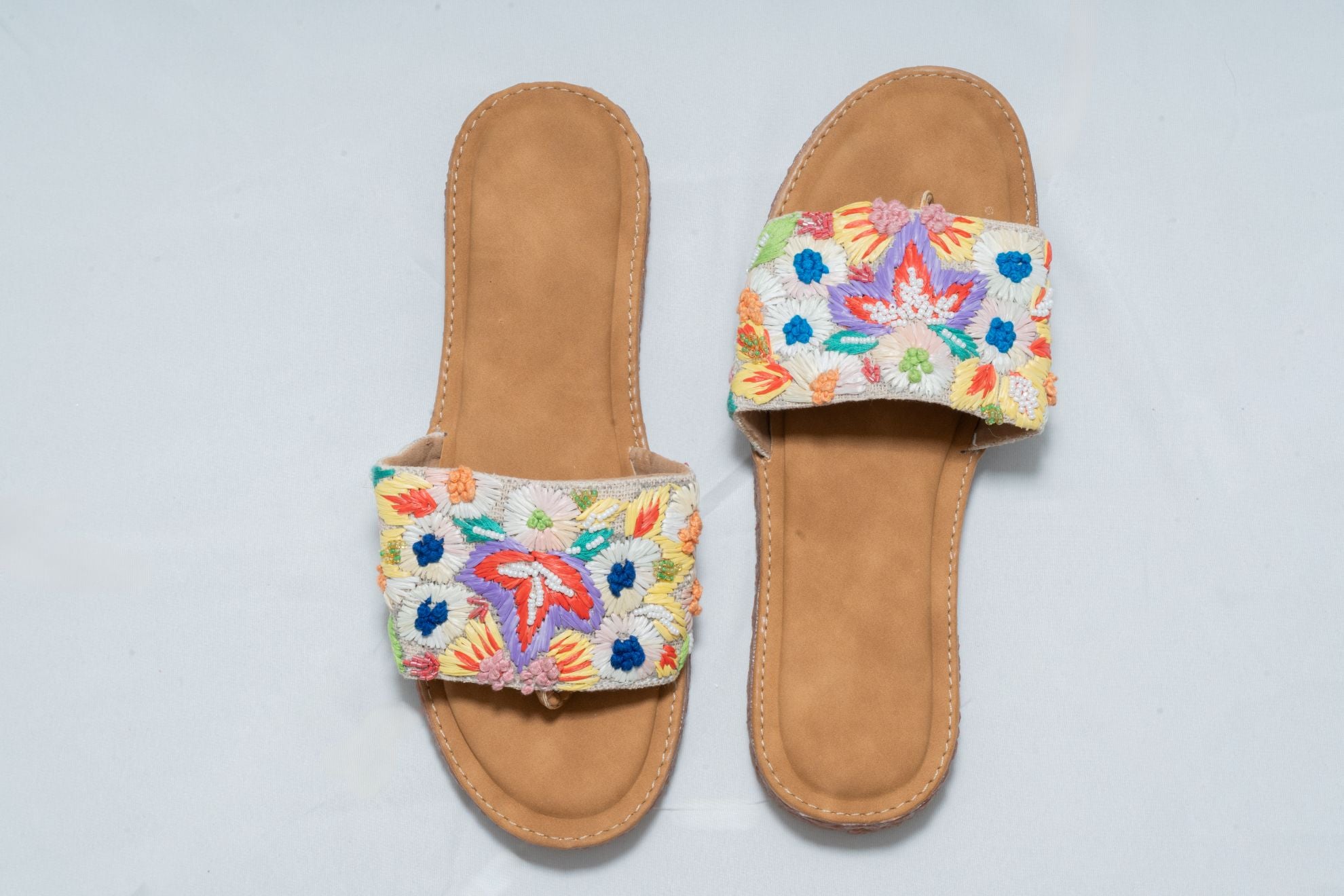 Pastel Petal Flats