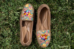 Meadow Bloom Embroidered Loafers