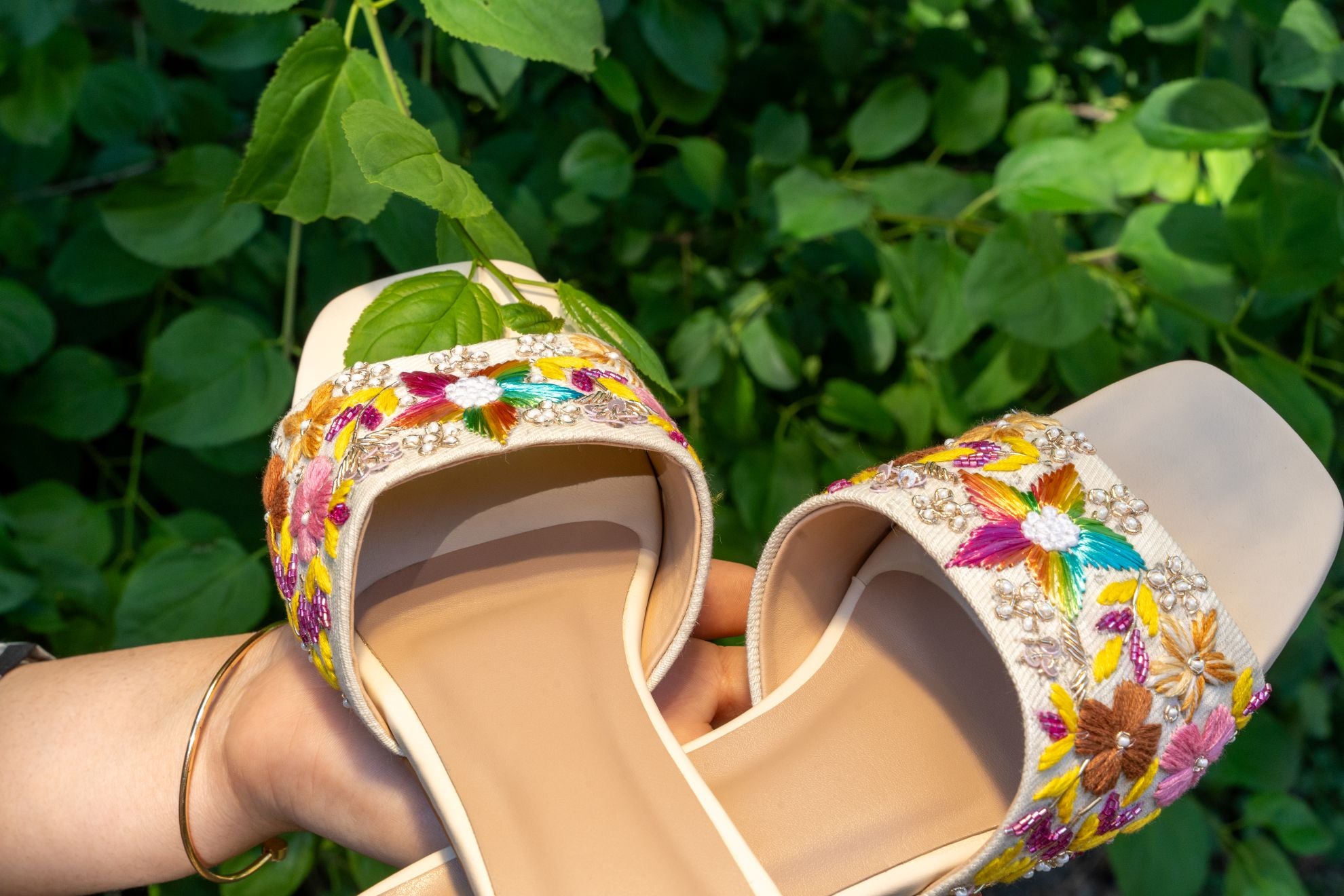 Wildflower Charm Heels