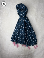 Everyday Printed Tassel Scarf