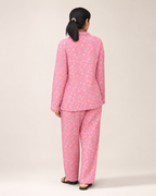 Rosy Bloom Pajama Set