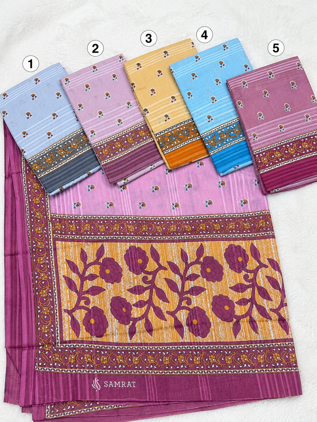 Floral Heritage Scarf