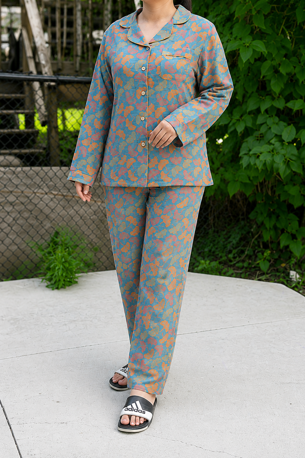 Sunset Mosaic Pajama Set