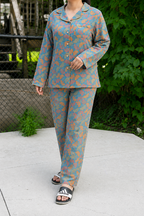 Sunset Mosaic Pajama Set