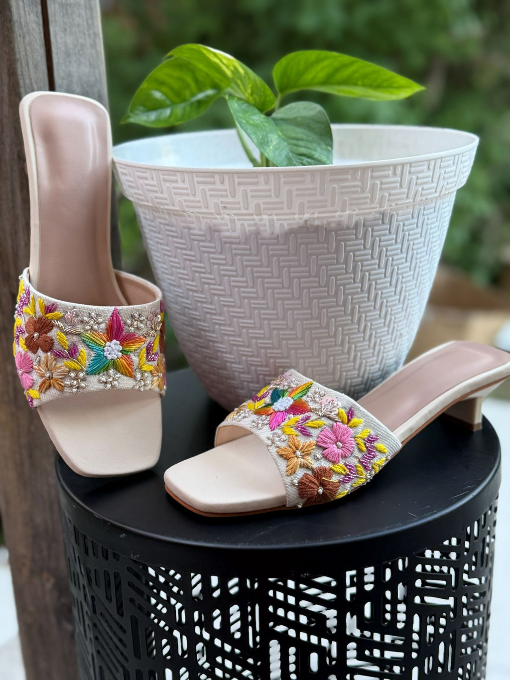 Wildflower Charm Heels
