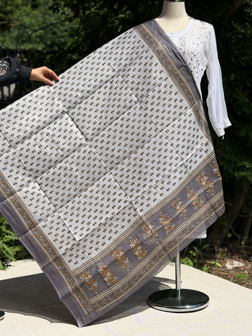 Bloom & Border Scarf