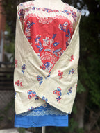 Floral Cream Printed Kurti