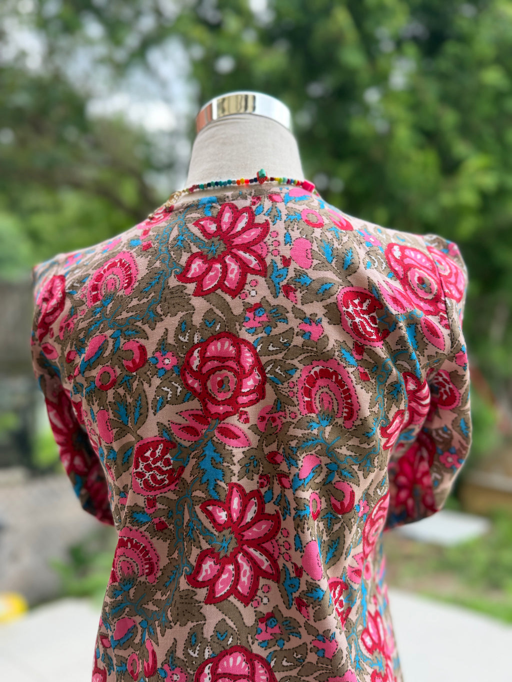 Floral Pink Kurti