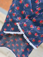 Mini Red Flower Print Kurti