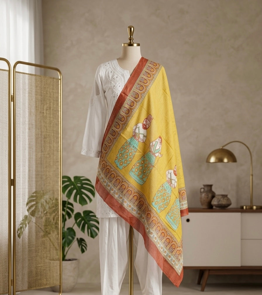 Traditional Cotton Scarf