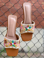 Blossom Grace Block Heels