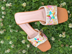 Blossom Grace Block Heels